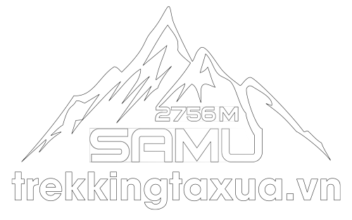 Trekking Tà Xùa Logo Trắng